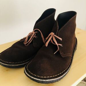 CLARKS デザートブーツ ブラウン クラークス スエード チャッカ