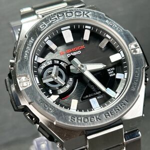 新品 CASIO G-SHOCK カシオ Gショック G-STEEL Gスチール GST-B500D-1AJF 腕時計 タフソーラー アナログ デジタル カレンダー Bluetooth