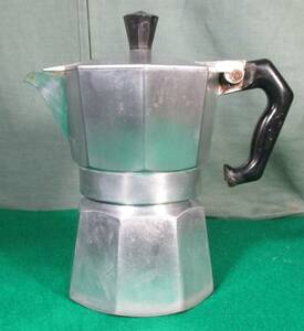 モカ エキスプレス BIALETTI ビアレッティ イタリア 直火式 コーヒー エスプレッソ メーカー マキネッタ サイズ 16cm×17cm ※使用感有/根