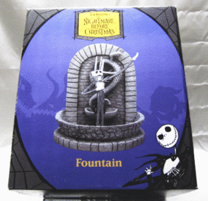 【貴重品】NECA社 ナイトメアビフォークリスマス FOUNTAIN ファウンテン レジン製フィギュア