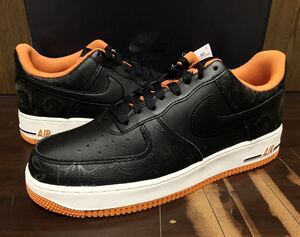 21年製 NIKE AIR FORCE 1 PRM ナイキ エアフォース プレミアム HALLOWEEN ハロウィン 目玉 蓄光 AF1【DC8891-001】ブラック オレンジ US9