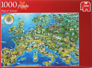MAP OF EUROPE 1000ピース