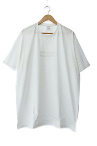 シュプリーム SUPREME 23SS Tonal Box Logo Tee トーナル ボックス ロゴ プリント 半袖 Tシャツ XL 白 ホワイト ☆AA★■241113 メンズ