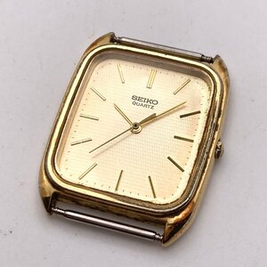 【稼働】SEIKO セイコー 9021-517H ゴールドカラー フェイスのみ クォーツ メンズ腕時計 10-122-D