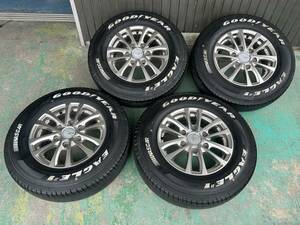 Weds PRODITA 15×5.5J+42 6H-139.7＆EAGLE＃1 NASCAR 195/80R15 107/105L LT 2021年 NV350キャラバン