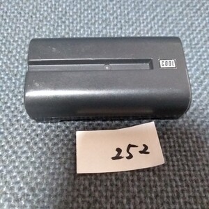 ソニー互換 リチウムイオンバッテリー FOR NP-F570/F550 7.4V 2300mAh 管理NO.252 SONY