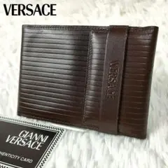 美品✨ VERSACE ジャンニ ヴェルサーチ 本革 三つ折り 財布