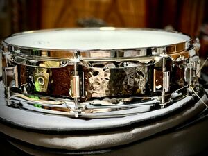 【希少】90s ラディック ブラックビューティー 13×3ピッコロLudwig blackbauty ハンマードシェル