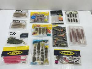 送料無料h50391 ワーム まとめ deps daiwa KEITECH イマカツ 釣具 バス釣り ほぼ未使用