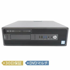 ☆1円～【中古】HP Z240 Workstation SF/Windows 10 Pro 64bit/Intel Xeon E3-1225 V5/HDD500GB/メモリ8GB/L8T14AV/ デスクトップ【C】