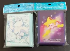 ポケモンカード デッキシールド ロコン（アローラのすがた）＆かがやくジラーチ