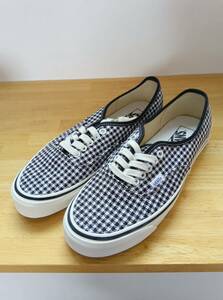 VANS Authentic 44d anaheim us10 28.0㎝ バンズ オーセンティック ブラック×ホワイト アナハイム