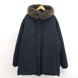 【中古】MONCLER モンクレール POLA GIUBBOTTO 6 ネイビー ダウンジャケット[240010382791]