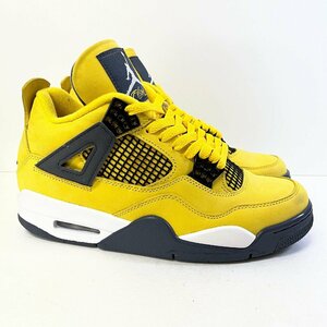 25.5cm AIR JORDAN 4 RETRO CT8527-700 エア ジョーダン 4 レトロ ツアーイエロー メンズ スニーカー FG H1000829