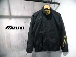 MIZUNO Pro ミズノ プロ MAJOR QUALITY ウインドブレーカーシャツ S/ブレスサーモ ナイロンジャケット/黒/メンズ/12JE8W80/野球/程度良好