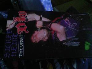 ★☆DIO:SACRED HEART THE VIDEO VHS ディオ Live★☆12125