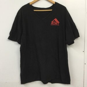 USED 表記無し 古着 Tシャツ 半袖 Vネック プリント T Shirt 黒 / ブラック / 10063282