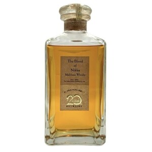 仙10【訳有/1円スタート】The Blend of Nikka ウイスキー 仙台工場20周年 660ml 45％ ザ ブレンド オブ ニッカ ジャンク 液漏れ 空瓶扱い