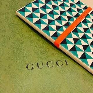 GUCCI グッチ　100周年記念　ノート＆鉛筆セット　ノベルティグッズ　京都　　　