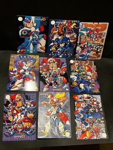 95年 バンダイ ロックマン ジャンボカードダス 9種 未使用品 当時 ROCKMAN