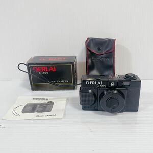 未検品 DERLAI X-1000 35mm カメラ レトロ C-207