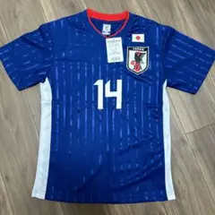 日本サッカー代表 新品未使用 プレーヤーズTシャツ No.14 XS