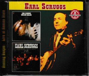 2LP ON 1CD◆アール・スクラッグス / Dueling Banjos ＋ Live at Kansas State★同梱歓迎！ケース新品！EARL SCRUGGS