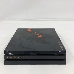 SONY playstation PS4Pro モンスターハンター リオレウスエディション 1TB 箱 付属品付き 初期化済み【DAAI4001】