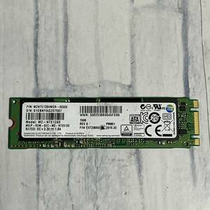 【中古部品】即決！SSDパーツ M.2　128GB　(B&M Key) 動作確認済 (管：A121996A)