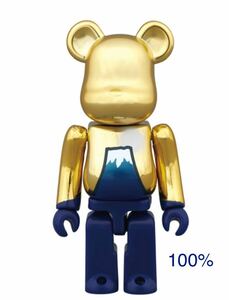 BE@RBRICK 100% 富士山 日の出富士 ベアブリック メディコムトイ 国内正規品 ソラマチ限定 MEDICOM TOY 即決