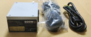 新品未使用品 SilverStone 600W フルプラグイン式 SFX電源 SST-SX600-G V1.2 80PLUS GOLD認証