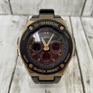 ＣＡＳＩＯ Ｇ－ＳＨＯＣＫ ＧＳＴ－Ｗ３００Ｇ カシオ ジーショック 電波ソーラー ゴールド ブラック 時計/232