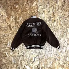 【大人気】 90s OLD converse スタジャン レザー 肉厚レザー