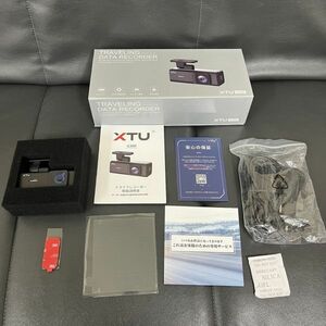 【保管品】XTU WIFI搭載ドライブレコーダー G300 FHD1080P 170度超広角 WDR/HDR搭載 全国LED信号機対策 日本語説明書