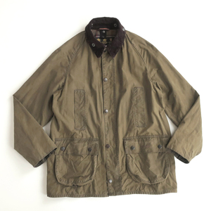 英国製 Barbour バブアー CLASSIC BEAUFORT オイルドジャケット オリーブ ジュニアXXL(レディースS程)