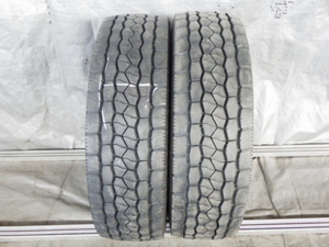 245/70R19.5 136/134J ブリヂストン M800 中古 2本セット オールシーズンタイヤ UT2870