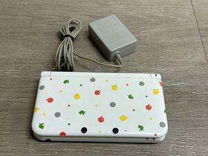 ☆ 3DSLL ☆ ニンテンドー3DS LL どうぶつの森 モデル 動作品 本体 タッチペン アダプター 付属 Nintendo 3DS LL 任天堂 103