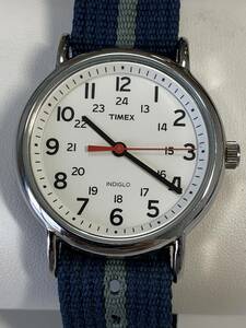 A061 腕時計　TIMEX/タイメックス　INDIGLO/インディグロ　CR 2016CELL WR 30M アナログ　稼動品