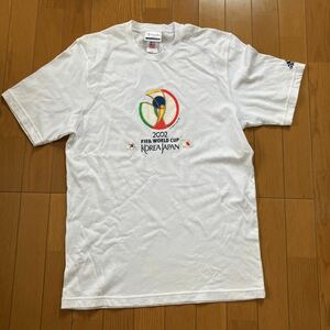 タイムセール価格【最終値下げ】2002FIFA WORLD CUP Tシャツ adidas大きめSサイズ