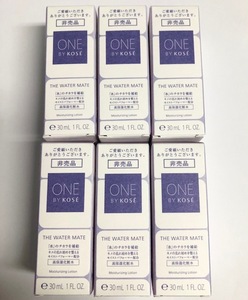 6 ONE BY KOSE ワンバイコーセー ザ ウォーターメイト 30ml 6本 化粧水