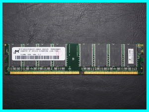 Micron MT16VDDT6464AY-40BGB PC3200 DDR400 512MB