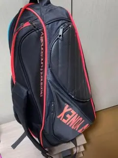 YONEX ラケットバッグ 黒/赤/青