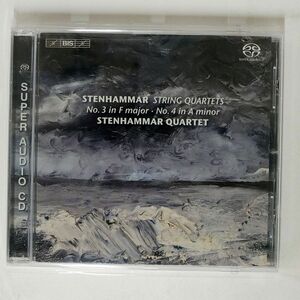 STENHAMMAR QUARTET/STRING QUARTETS NO.3 & 4/BIS CD □