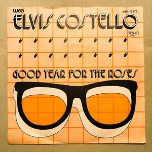 ◆ベルギー&オランダORG◆ ELVIS COSTELLO / GOOD YEAR FOR THE ROSES ◆レア独自ジャケット！