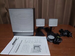 ボーズ BOSE 2.1chマルチメディアスピーカーシステム Companion3 SeriesⅡ 動作品です