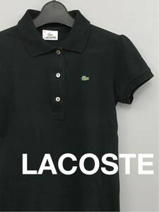 ラコステ LACOSTE レディース 半袖 ポロシャツ 38サイズ ファッション ！★