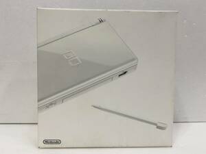 未使用 任天堂 ニンテンドー DS Lite 本体 USG-001 Crystal White クリスタルホワイト 付属品/外箱付き 長期保管品 現状品 AJ040000