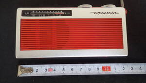 Realistic Transistor Radio, Model 12-171 Radio Shack