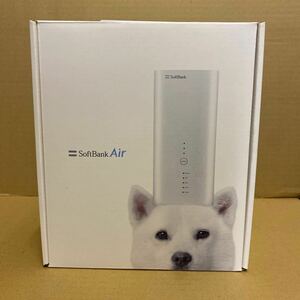 1円〜 SoftBank ソフトバンク Air Wi-Fiルーター Airターミナル4 B610h-71a エアー 無線LAN ホワイト 通電のみ確認 ジャンク 中古品