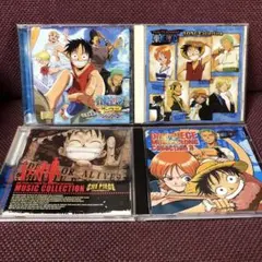 ワンピース　CD   ミュージックソングCD 4種